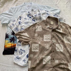 Hawaii Shirts Bundle of 3 Size XXL